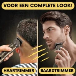 6-in-1 Baardtrimmer Mannen - Trimmer Voor Baard En Lichaam - Incl. 6 Opzetstukken - Bodygroomer Mannen - Bodytrimmer Heren - Tondeuse - 0.5-15MM - Neus En Oor -Verzorgings Producten Winkel 1200x1199 10