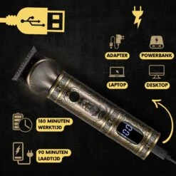 6-in-1 Baardtrimmer Mannen - Trimmer Voor Baard En Lichaam - Incl. 6 Opzetstukken - Bodygroomer Mannen - Bodytrimmer Heren - Tondeuse - 0.5-15MM - Neus En Oor -Verzorgings Producten Winkel 1200x1199 14