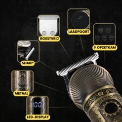 6-in-1 Baardtrimmer Mannen - Trimmer Voor Baard En Lichaam - Incl. 6 Opzetstukken - Bodygroomer Mannen - Bodytrimmer Heren - Tondeuse - 0.5-15MM - Neus En Oor -Verzorgings Producten Winkel 1200x1199 17
