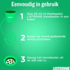 LISTERINE Clean & Fresh, Mondwater Met Essentiële Oliën En Fluoride, Zonder Alcohol, Bereikt De Plaatsen Die De Tandenborstel Mist – Zelfs Tussen De Beugel, 3 X 500 Ml -Verzorgings Producten Winkel 1200x1199 26