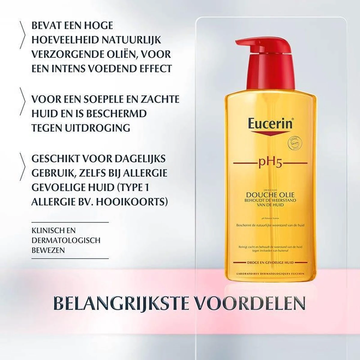 Eucerin PH5 Douche Olie - 400 Ml 16 Eucerin PH5 Douche Olie - 400 Ml - Afbeelding 16