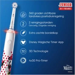 Oral B Oral-B Junior Elektrische Tandenborstel - Minnie -Verzorgings Producten Winkel 1200x1200 1378