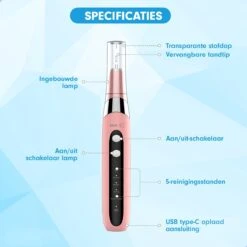 DEN-T® PRO U500 - Elektrische Sonische Tandsteen Verwijderaar - Roze 21 DEN-T® PRO U500 - Elektrische Sonische Tandsteen Verwijderaar - Roze -Verzorgings Producten Winkel 1200x1200 1549