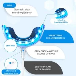 ISmile Professionele Tandenbleekset - Veilig Tanden Bleken - Zonder Peroxide - Witte Tanden - Teeth Whitening -Verzorgings Producten Winkel 1200x1200 1551