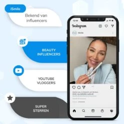 ISmile Professionele Tandenbleekset - Veilig Tanden Bleken - Zonder Peroxide - Witte Tanden - Teeth Whitening -Verzorgings Producten Winkel 1200x1200 1552