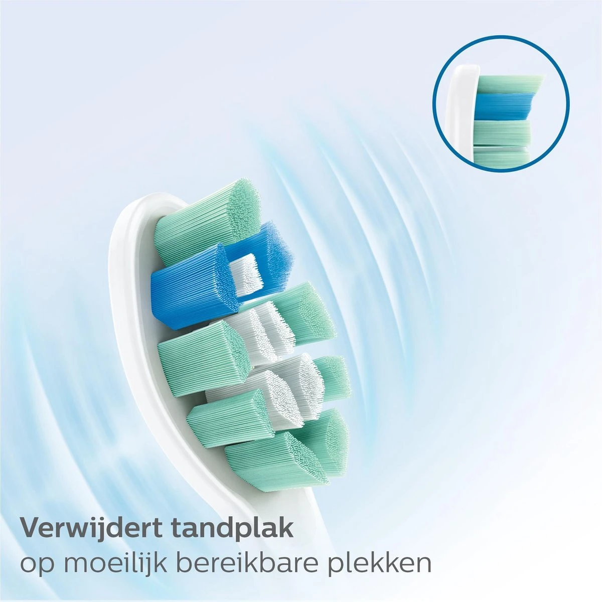 Philips Sonicare C2 Optimal Plaque Defence HX9024/10 - Opzetborstels - 4 Stuks 8 Philips Sonicare C2 Optimal Plaque Defence HX9024/10 - Opzetborstels - 4 Stuks - Afbeelding 8