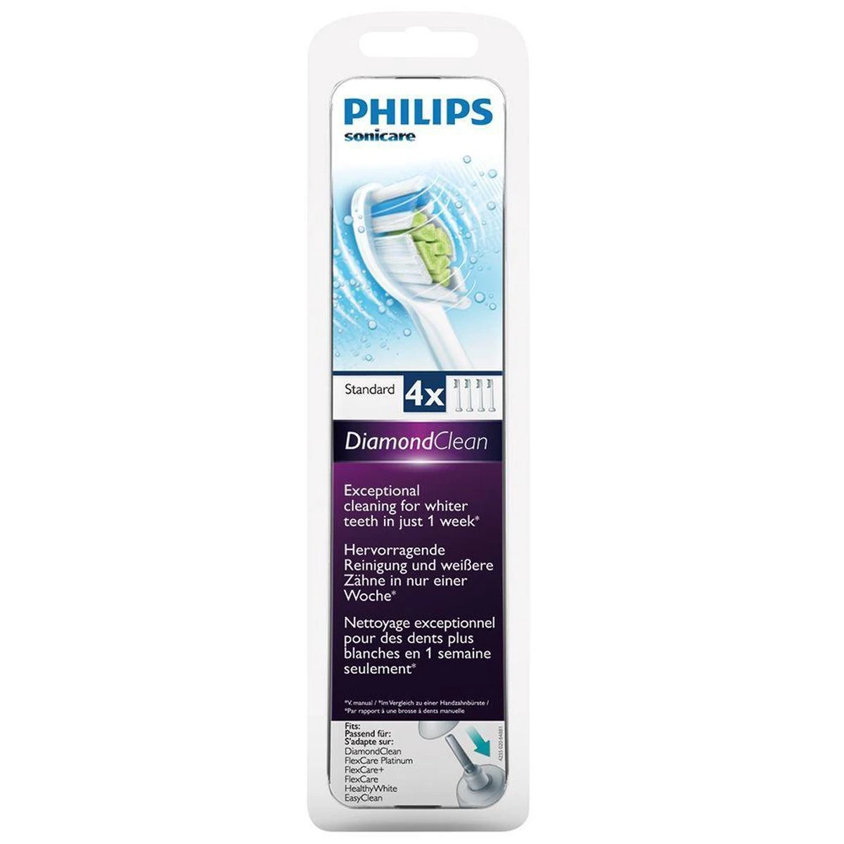Philips Sonicare W2 Optimal White HX6064/10 - Opzetborstels - 4 Stuks 13 Philips Sonicare W2 Optimal White HX6064/10 - Opzetborstels - 4 Stuks - Afbeelding 13