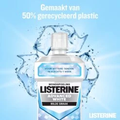 LISTERINE Advanced White Milde Smaak, Mondspoeling, Verwijdert Sterke Verkleuring Voor Wittere Tanden In Slechts 1 Week, 3x 500 Ml -Verzorgings Producten Winkel 1200x1200 1712