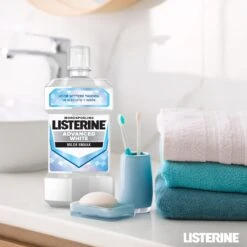 LISTERINE Advanced White Milde Smaak, Mondspoeling, Verwijdert Sterke Verkleuring Voor Wittere Tanden In Slechts 1 Week, 3x 500 Ml -Verzorgings Producten Winkel 1200x1200 1713