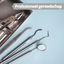 AdroitGoods 7 Delige RVS Tandarts Setje - Incl Haakje En Spiegel - Tandenstokers - Tandplak - Gebit Verzorging Setje 12 AdroitGoods 7 Delige RVS Tandarts Setje - Incl Haakje En Spiegel - Tandenstokers - Tandplak - Gebit Verzorging Setje -Verzorgings Producten Winkel 1200x1200 1722