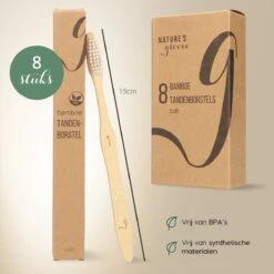 NATURE’S Groove® Bamboe Tandenborstel - Houten Tandenborstel Soft - 8 Stuks - Handmatig -Verzorgings Producten Winkel 1200x1200 1755