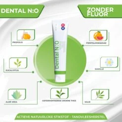 Dental N:O™ - 2x XL 150mL - Tandvlees Herstel Tandpasta - Groene Thee , Propolis , Eucalyptus, Aloe Vera & Meer - Tandvleesontsteking - Zonder Fluoride - Voordeelverpakking Tandpasta - KOMBUCHA 7 Dental N:O™ - 2x XL 150mL - Tandvlees Herstel Tandpasta - Groene Thee , Propolis , Eucalyptus, Aloe Vera & Meer - Tandvleesontsteking - Zonder Fluoride - Voordeelverpakking Tandpasta - KOMBUCHA -Verzorgings Producten Winkel 1200x1200 1778