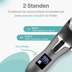 Be Lavish Elektrische Eeltverwijderaar Met Stofzuigsysteem - Voetvijl - Eeltvijl - IPX7 Waterdicht - USB Oplaadbaar - Inc. 3 Opzetstukken & Borstel -Verzorgings Producten Winkel 1200x1200 181