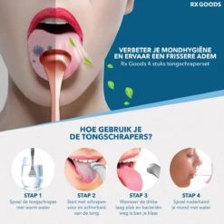 RX Goods Rosé Gouden Tongschraper Voor Mondverzorging – 4 Stuks – Duurzaam & Herbruikbaar -Verzorgings Producten Winkel 1200x1200 1852