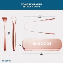 RX Goods Rosé Gouden Tongschraper Voor Mondverzorging – 4 Stuks – Duurzaam & Herbruikbaar -Verzorgings Producten Winkel 1200x1200 1857