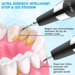 DEN-T® PRO U500 - Elektrische Sonische Tandsteen Verwijderaar - Zwart -Verzorgings Producten Winkel 1200x1200 1871