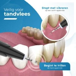 V-Goods Premium Sonische Tandsteen Verwijderaar - 5 Standen - Inclusief Tandarts Set - 3 Opzetstukken - Tandplak -Verzorgings Producten Winkel 1200x1200 1903