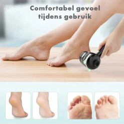 TTC - Elektrische Eeltverwijderaar - Stofzuigfunctie - 3 Snelheden - Inclusief 3 Vijlschijven & Borstel USB-Oplaadbaar -- Voetverzorging - Voetvijl Elektrisch - Pedicureset Elektrisch Voeten -Moederdag -Verzorgings Producten Winkel 1200x1200 192