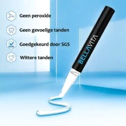 BELLAVITA Tandenbleekset - Tanden Bleken - Teeth Whitening Kit - Tandenblekers - 4 Gelpennen - Zonder Peroxide - 100% Natuurlijk - Witte Tanden -Verzorgings Producten Winkel 1200x1200 2001