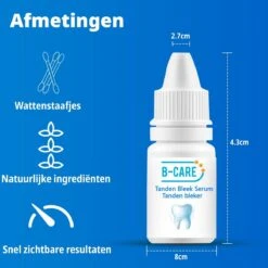 B-care Tanden Bleker – Wittere Tanden – Teeth Whitening Strips – Professioneel Resultaat - Tandsteen Verwijderaar - Zonder Peroxide - Tandenbleekset - Tanden Bleken -Verzorgings Producten Winkel 1200x1200 2006