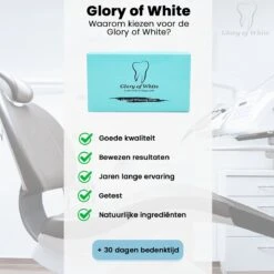 Glory Of White - Professionele Tandenbleek Strips - 28 Strips - Teeth Whitening Strips - Wittere Tanden - Zonder Peroxide - Tanden Bleken -Verzorgings Producten Winkel 1200x1200 2010