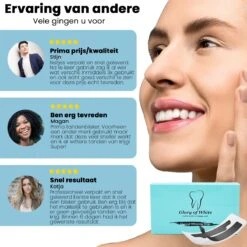 Glory Of White - Professionele Tandenbleek Strips - 28 Strips - Teeth Whitening Strips - Wittere Tanden - Zonder Peroxide - Tanden Bleken -Verzorgings Producten Winkel 1200x1200 2011