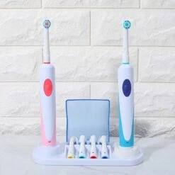 IBright Elektrische Tandenborstel Houder & Opzetborstelhouder - Met Opbergunit Voor 4 Opzetborstels - Universeel - Geschikt Voor Oral B Toothbrush -Verzorgings Producten Winkel 1200x1200 2037