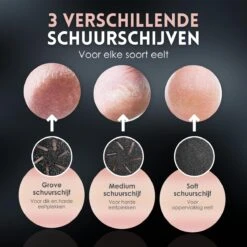 Beeperfect® Elektrische Eeltverwijderaar Met Stofzuigsysteem - Voetvijl - Eeltvijl - IPX7 Waterdicht - Gratis Pedicure Set - Zwart -Verzorgings Producten Winkel 1200x1200 228