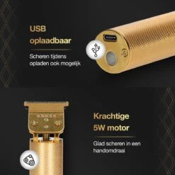 Krexs Gouden Baardtrimmer - Tondeuse - Trimmer - Scheerapparaat - Mannen – Baard -Verzorgings Producten Winkel 1200x1200 434