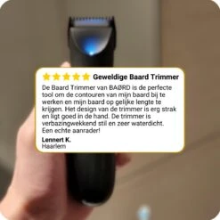 BAØRD Baardtrimmer Voor Mannen – Waterdicht – Draadloze Tondeuse - Trimmer Voor Baard & Lichaam – Scheerapparaat – Bodygroomer - Haartrimmer – Baardverzorging – Barber – Oplaadbaar - Zwart -Verzorgings Producten Winkel 1200x1200 439