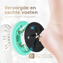 Vibrix® 2.0 Set Elektrische Eelt Verwijderaar Met Stofzuigsysteem - Krachtigste Motor Op De Markt - USB Oplaadbaar - Voetvijl -Verzorgings Producten Winkel 1200x1200 44