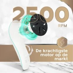 Vibrix® 2.0 Set Elektrische Eelt Verwijderaar Met Stofzuigsysteem - Krachtigste Motor Op De Markt - USB Oplaadbaar - Voetvijl -Verzorgings Producten Winkel 1200x1200 45