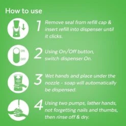 Dettol - Handzeep - No Touch Navulling - Aloe Vera - 250ml X8 -Verzorgings Producten Winkel 1200x1200 61