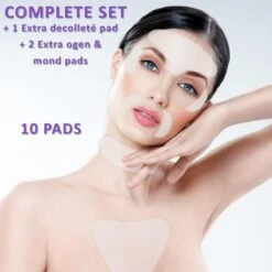 Simia™ Complete Set Anti Rimpel Beauty Pads 10 STUKS Tegen Lijntjes En Rimpels - Decolleté Hals & Gezicht - Anti Aging - Huidverzorging Voordeelset -Verzorgings Producten Winkel 1200x1200 707
