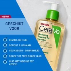 CeraVe - Hydrating Foaming Oil Cleanser - Voor Normale Tot Droge Huid - 473ml -Verzorgings Producten Winkel 1200x1200 748