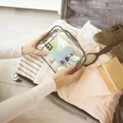 TRVLMORE Reisflesjes Met Etui - Navulbaar - Transparant - 6 Stuks -Verzorgings Producten Winkel 1200x1200 831