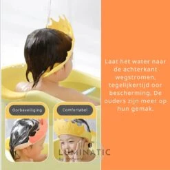 Baby Douchemuts - Baby Douche Kapje - Douchekapje Kind - Baby Douche Hoed - Badmuts Kinderen - Baby Douche Cap - Badmuts Kind - Shower Cap - Douche Muts | Luminatic® | Geel 9 Baby Douchemuts - Baby Douche Kapje - Douchekapje Kind - Baby Douche Hoed - Badmuts Kinderen - Baby Douche Cap - Badmuts Kind - Shower Cap - Douche Muts | Luminatic® | Geel -Verzorgings Producten Winkel 1200x1200 902