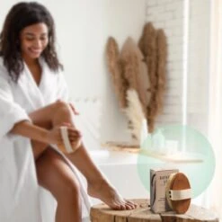 100% Vegan Lichaamsborstel - 0% Plastic - Dry Brushing Badborstel/Droogborstel/Doucheborstel/Huidborstel - Beukenhout -Verzorgings Producten Winkel 1200x1200 924