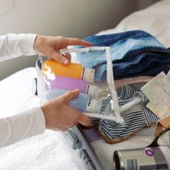 TRVLMORE Silicone Reisflesjes - Navulbaar - Handbagage - 100 ML - 3 Stuks - Oranje/Paars/Blauw -Verzorgings Producten Winkel 1200x1200 932