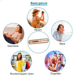 Merkloos Mini Parfum Flesje - Goud - Lipstick Formaat - Navulbare Parfum Verstuiver -Verzorgings Producten Winkel 1200x1200 938