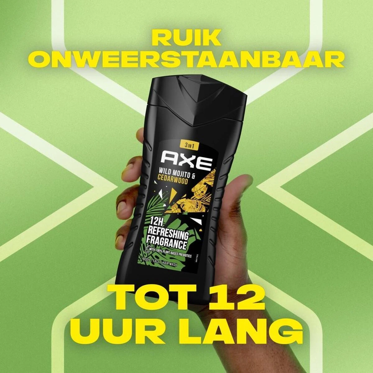 Axe Green Mojito & Cedarwood Douchegel - 6 X 250 Ml - Voordeelverpakking 7 Axe Green Mojito & Cedarwood Douchegel - 6 X 250 Ml - Voordeelverpakking - Afbeelding 7