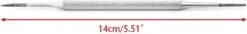 Merkloos Teennagel Vijl- Nagel Lifter - Ingegroeid - Vuil - Kalknagel - Verzorging - RVS - 1 Stuk -Verzorgings Producten Winkel 1200x164