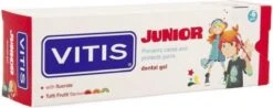 Vitis Junior - 6+ Jaar Tandpasta/gel - Tutti Frutti -Verzorgings Producten Winkel 1200x477 2