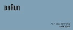 Braun Multigroomer 5 MGK5355 - 7in1 Trimmer Voor Mannen - 5 Opzetstukken -Verzorgings Producten Winkel 1200x492