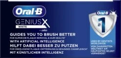 Oral B Oral-B Genius X - Wit - Elektrische Tandenborstel - Ontworpen Door Braun - 1 Handvat En 1 Opzetborstel -Verzorgings Producten Winkel 1200x584
