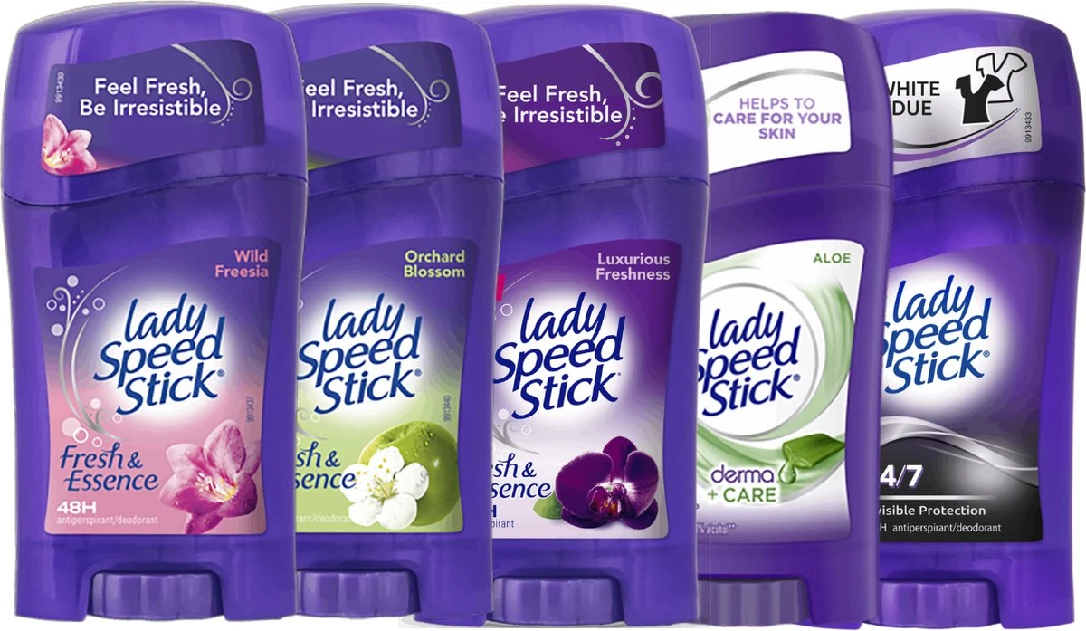 Lady Speed Stick™ Super 5 Star Collectie Deodorant Vrouw 5 X 45g 1 Lady Speed Stick™ Super 5 Star Collectie Deodorant Vrouw 5 X 45g