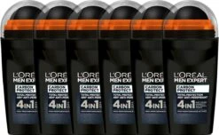 L’Oréal Paris Men Expert Carbon Protect Deodorant Roller - 6 X 50 Ml -Verzorgings Producten Winkel 1200x737