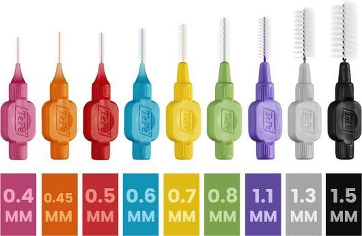 Tepe Interdentale Rager Origineel 1.3 Mm Grijs - 25 Stuks 2 Tepe Interdentale Rager Origineel 1.3 Mm Grijs - 25 Stuks - Afbeelding 2