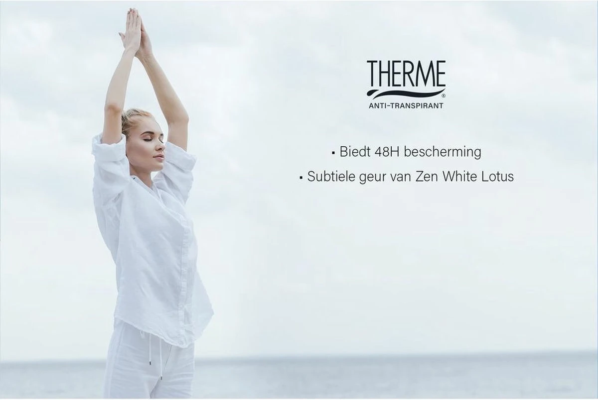 Therme Anti-Transpirant Extra Dry Zen White Lotus Spray 75 Ml 2 Therme Anti-Transpirant Extra Dry Zen White Lotus Spray 75 Ml - Afbeelding 2