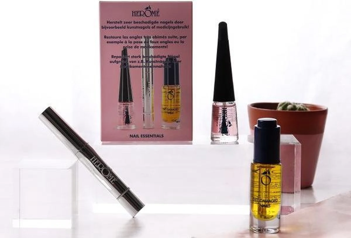 Herome 3 In 1 Manicure Nagelverzorging Set – Beschadigde Nagels – Nagelriemolie, Nagelriemcrème En Nagelverharder 14 Herome 3 In 1 Manicure Nagelverzorging Set – Beschadigde Nagels – Nagelriemolie, Nagelriemcrème En Nagelverharder - Afbeelding 14